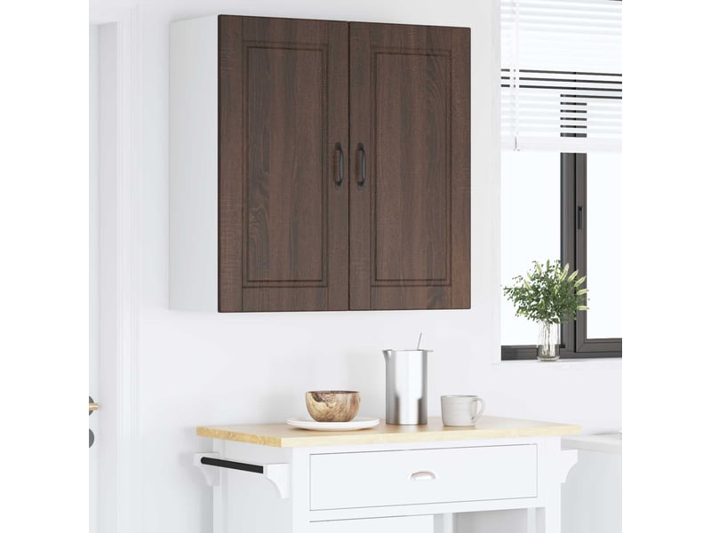  Armoire de cuisine chêne brun 80x31x80cm bois d'ingénierie shl4853  - Conforama D