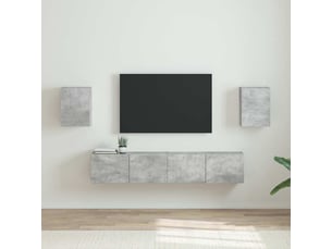 Meuble tv coloris gris 1 cm <strong></strong> <strong></strong>