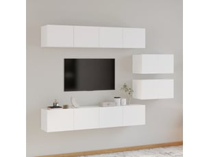 Meuble tv coloris blanc 80 cm <strong></strong>  <strong></strong>