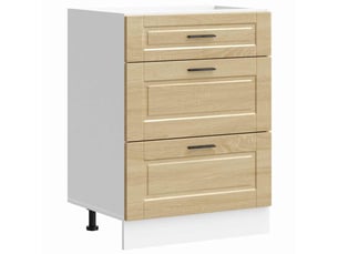 Meuble de rangement, armoire de cuisine porto chêne sonoma bois d'ingénierie shl5945