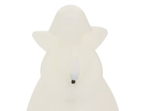 Bougie led ange blanc h. 15 cm