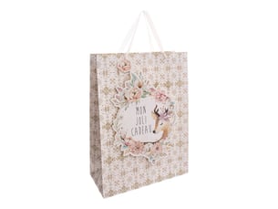 Sac cadeau douceurs neiges gm