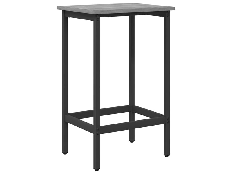  Tabouret de bar, chaise de bar sonoma gris 40x32x74 cm bois d'ingénierie shl66257  - Conforama A