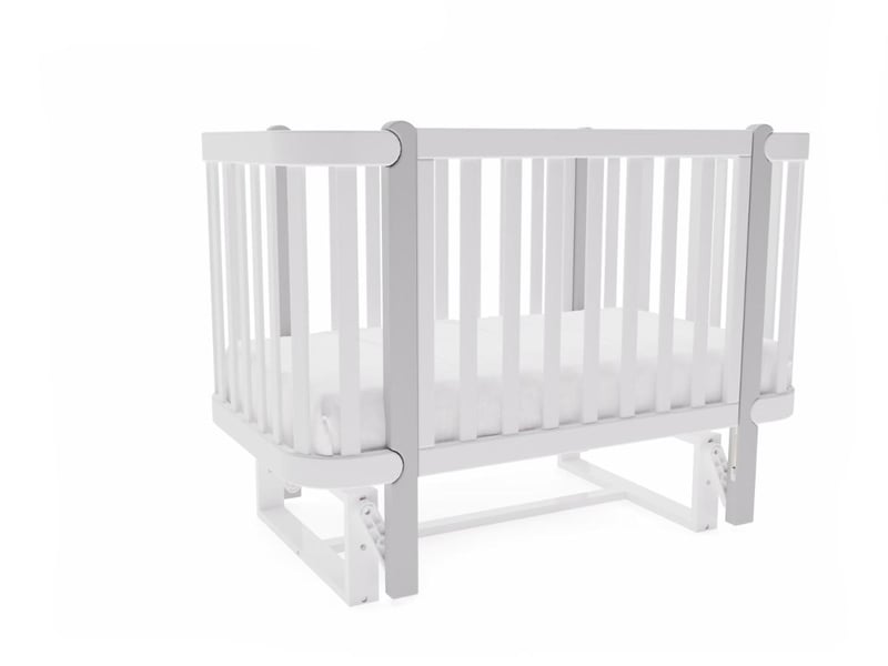  Yappyétude - kit de bascule pour lit bébé - gris ciel 4754010388905 - Conforama C