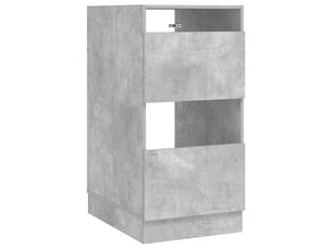 Armoire à laver béton 50x68x102 cm bois d'ingénierie