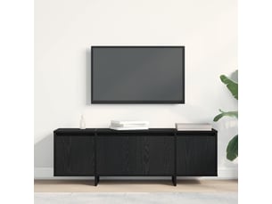 Meuble tv coloris noir 120 cm <strong></strong>  <strong></strong>