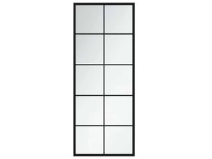 Miroir rectangulaire à fixer coloris noir <strong></strong> <strong></strong> - 100 cm x 40 cm