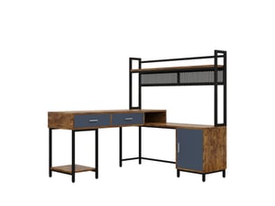 Bureau   140 cm coloris bicolore