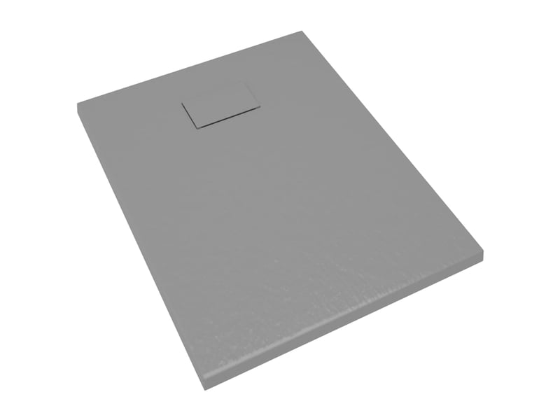  Receveur de douche salle de bain smc 90x70 cm gris 02_0001973  - Conforama D