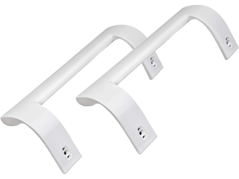 Paire de poignées de porte de réfrigérateur, pièce de rechange compatible avec beko, savoid et smeg (pièce 4321270300)  - Conforama A
