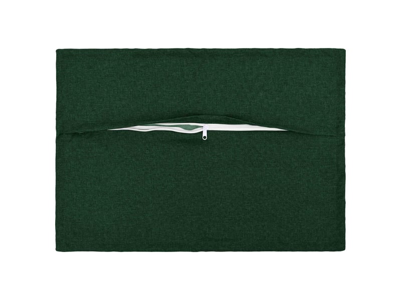  Lot de 2 coussins, coussins décoratifs houten vert foncé lin synthétique cf56539  - Conforama C