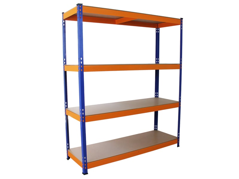  Monster racking – lot de 3 rayonnages en acier s-rax, etagères en mdf solide, assemblage sans boulons, 150cm x 50cm x 180cm 20021 - Conforama C