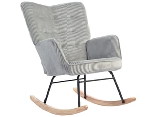 Fauteuil fixe  <strong>ROLIPO</strong> Velours gris