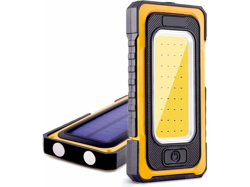  Lampe travail led rechargeable, lampe torche baladeuse cob  - Conforama A
