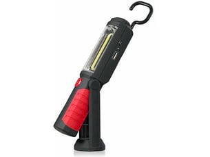 Lampe torche led rechargeable mains-libres[nouvelle version 2018] 3w baladeuse ¨¤ led cob 2 en 1 lampe de poche pour campingrandon¨¦eautogarageate