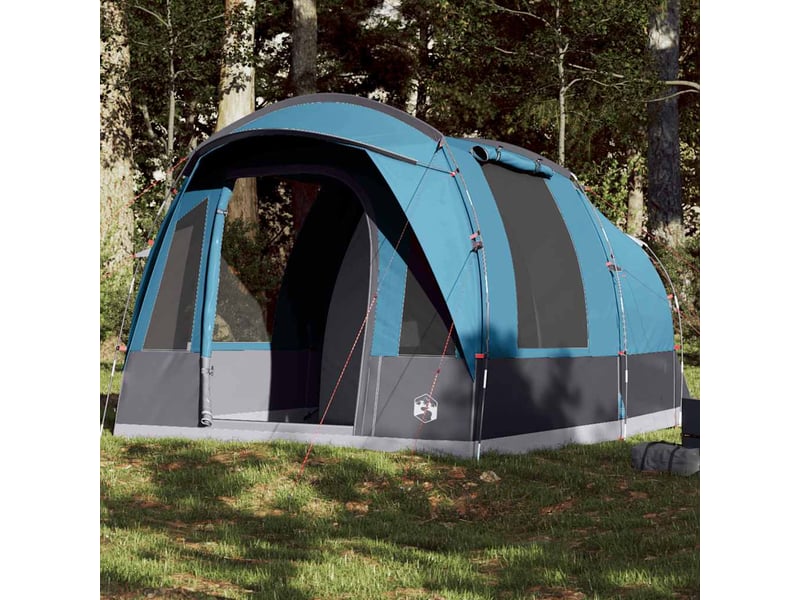  Tente de camping, tente tunnel 3 personnes bleu imperméable shl73522  - Conforama B
