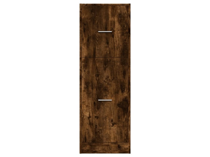  Meuble de rangement, armoire d'apothicaire chêne fumé 40x41x118 cm bois d'ingénierie  - Conforama E