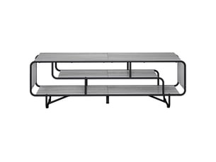 Meuble tv coloris gris 140 cm <strong></strong>  <strong></strong>