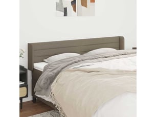 Tete de lit A poser largeur 163 cm taupe