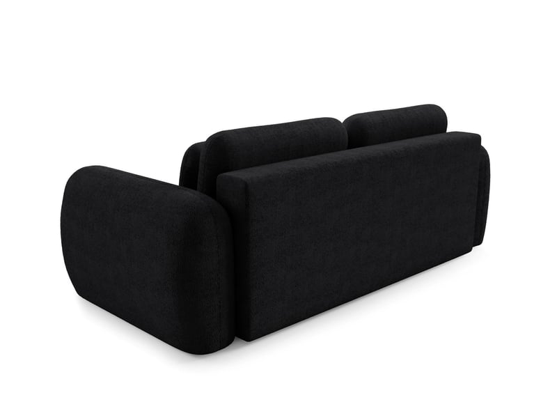 Canapé contii premium avec fonction de couchage couleur : quelle noir - Conforama E