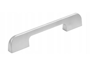 Poignée de meubles, chrome mat, 128 mm, znal - u071 amix
