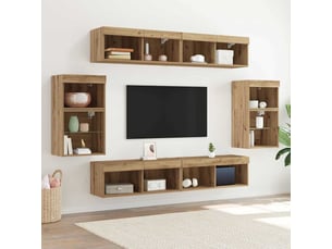 Meuble tv coloris marron 80 cm <strong></strong> <strong></strong>