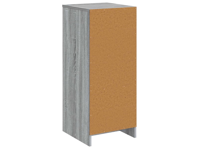  Armoire de salle de bain, meuble de rangement sonoma gris 35x36.5x85 cm  - Conforama E