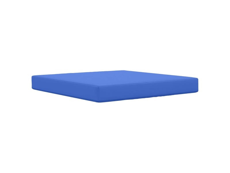  Coussin de canapé d'extérieur, coussin de chaise polyester bleu royal 80 x 80 cm cf54041  - Conforama D