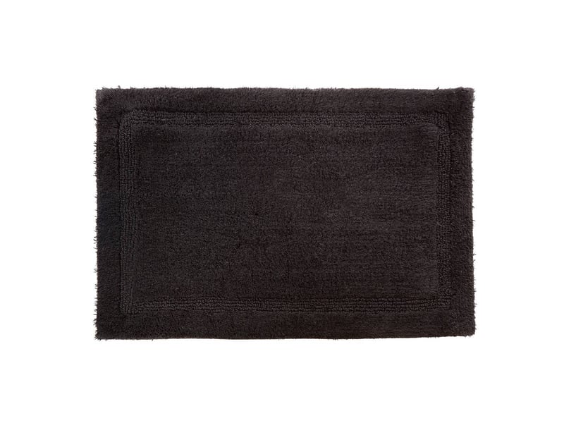  Tapis de bain fluffy colorama 50x75cm noir COLORAMA - Conforama A
