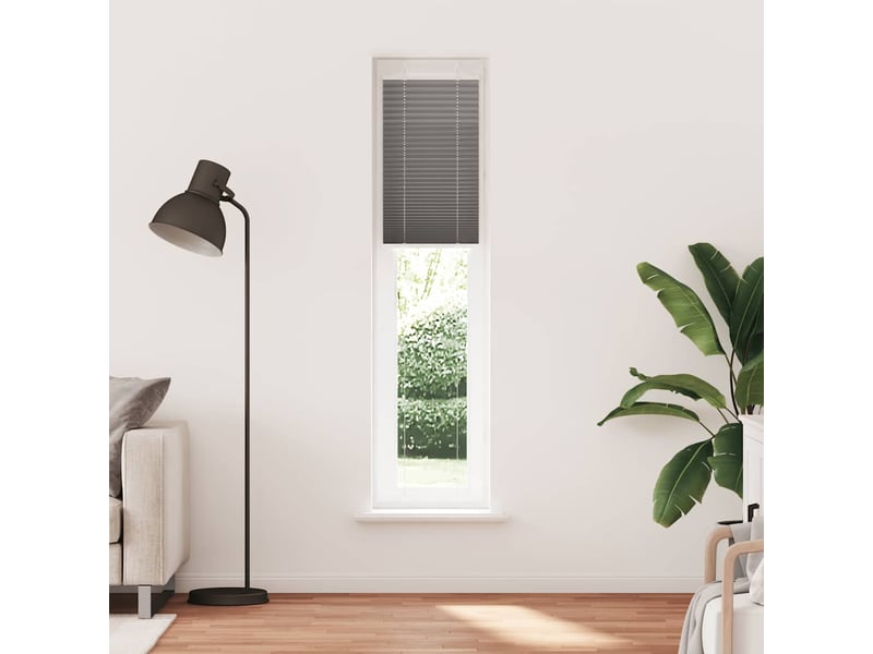  Store plissé, store de fenêtre anthracite 40x200 cm largeur du tissu 39,4 cm cf46693  - Conforama A