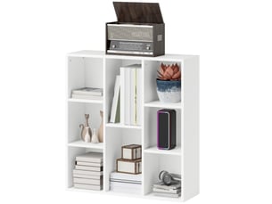 Console 0 tiroir(s) coloris blanc