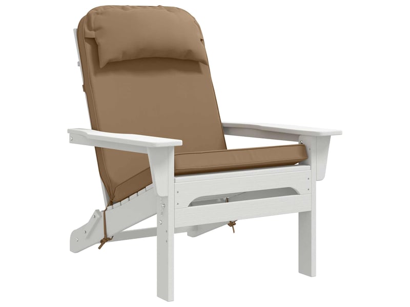  Coussin de transat ensoleillé, coussin pour bain de soleil 100 % polyester taupe cf56004  - Conforama C