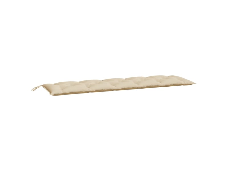  Coussin de banc de jardin, coussin d'assise beige 180x50x7 cm tissu oxford cf52657  - Conforama A