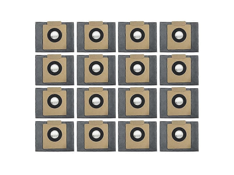  16pcs for x8 pro, x10 pro omni dust bags replacement bag spare parts accessories  - Conforama A