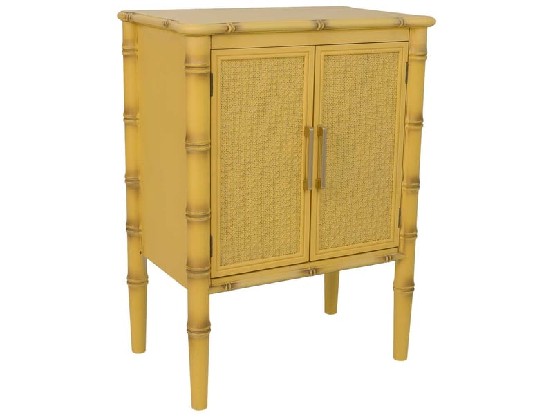  Console d'entrée en bois jaune 60x38x80 cm h  - Conforama A