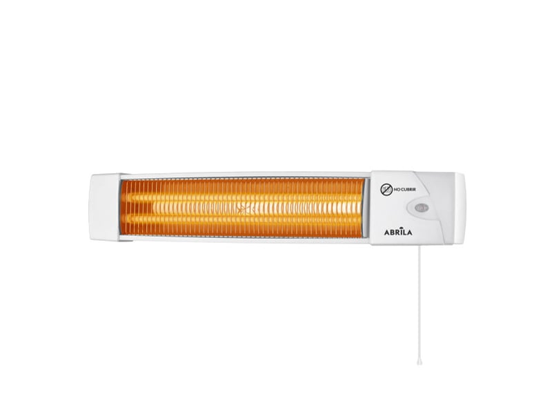  Fabrilamp africa chauffage mural radiant à quartz 1 200 w, 2 puissances, blanc 229021201 - Conforama A