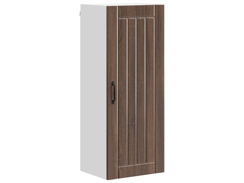  Meuble mural de cuisine, armoire de cuisine chêne brun 40x31x100cm shl891  - Conforama A