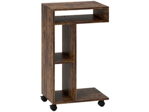 Table basse forme atypique coloris marron <strong>HAUSS SPOLE</strong> <strong></strong> - 30 cmx40 cm