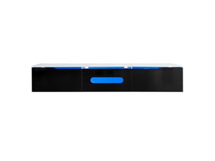 Meuble tv coloris bicolore 180 cm   