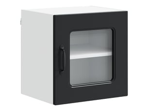 Meuble mural de cuisine | armoire de cuisine noir 40x31x40cm shl7387