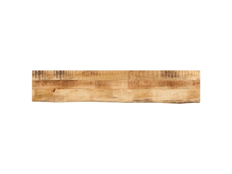 Vidaxl dessus de table 180x40x3,8cm bord vif bois massif manguier brut - Conforama D