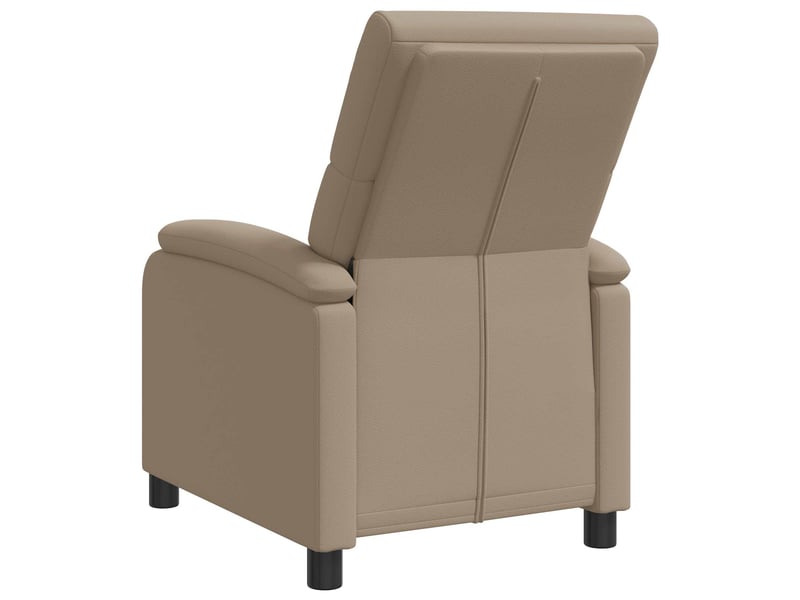 Vidaxl fauteuil inclinable cappuccino simili cuir - Conforama E