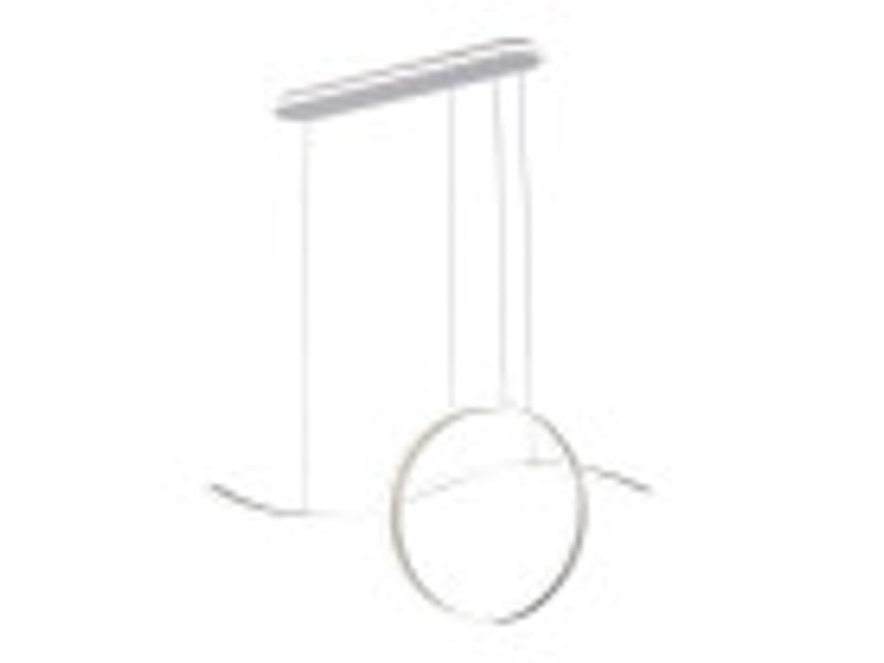  Fabrilamp style, suspension, moderne, led, 205 w, 17940 lm, 3000-4000-6000 k, blanc, 60-100 x 100 x 15 cm 249492001 - Conforama B