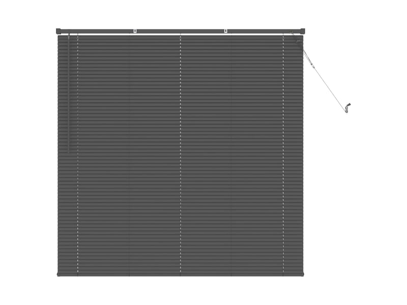  Store vénitien, store de fenêtre gris argenté 150 x 140 cm 25 mm pvc cf47841  - Conforama A