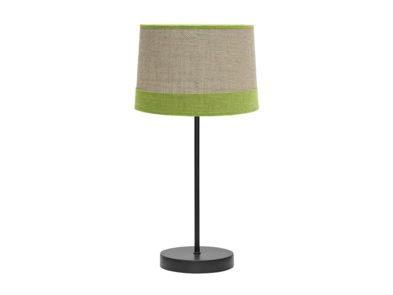  Lampe à poser fabrilamp tietar e14 coloris jutevert 44 x 22 x 22 cm 186671006 - Conforama A