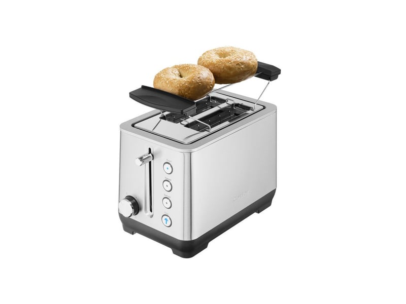  Grille-pain 2 fentes ts 4013 fonctions bagel defrost reheat finition inox anti traces AAAQX11807 - Conforama D