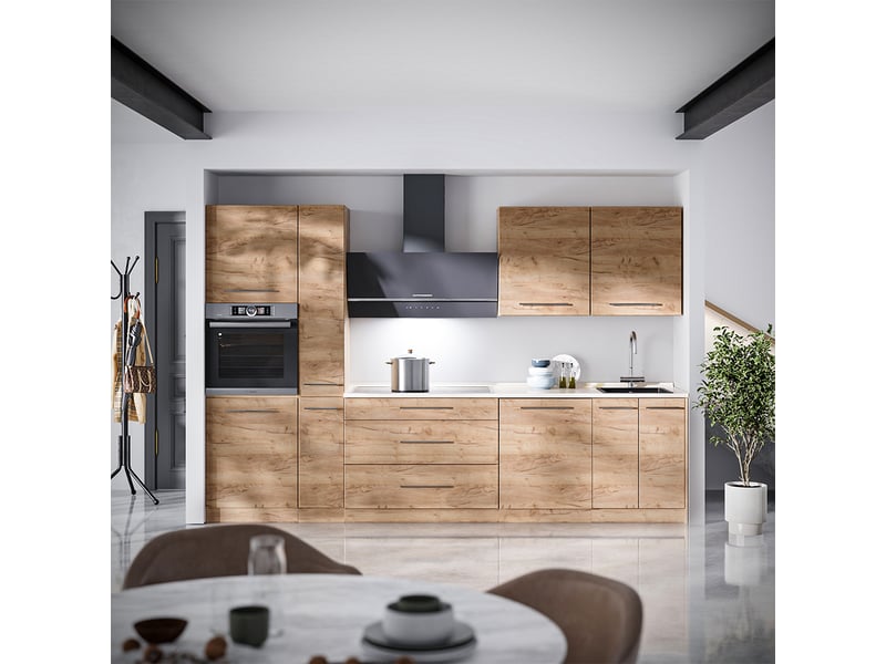 Vicco elément haut de cuisine, chêne de force doré, 60cm - Conforama E