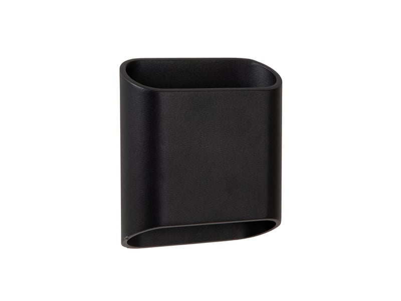 Applique murale intext led dim. 2x5w 2700k ip65 noir - lucide - atila  - Conforama B