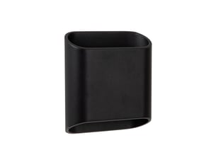 Applique murale intext led dim. 2x5w 2700k ip65 noir - lucide - atila