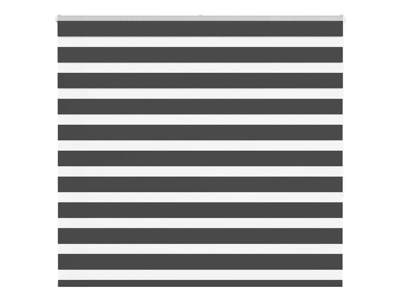  Store zèbre, store de fenêtre noir 160x150 cm largeur du tissu 155,9 cm polyester cf48898  - Conforama B